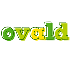 Ovald juice logo