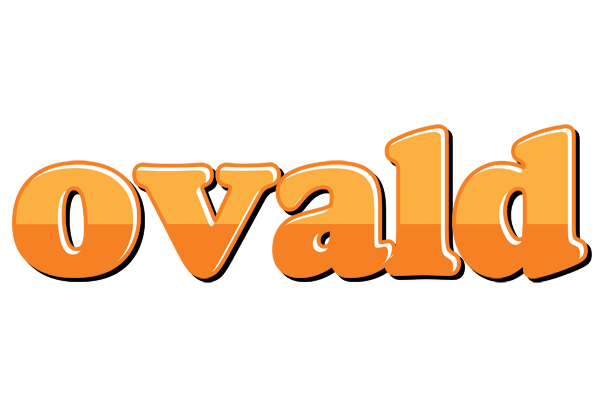 Ovald orange logo