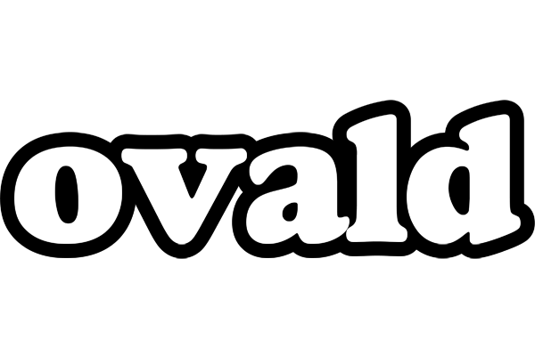 Ovald panda logo