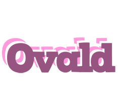 Ovald relaxing logo