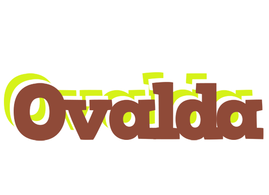 Ovalda caffeebar logo
