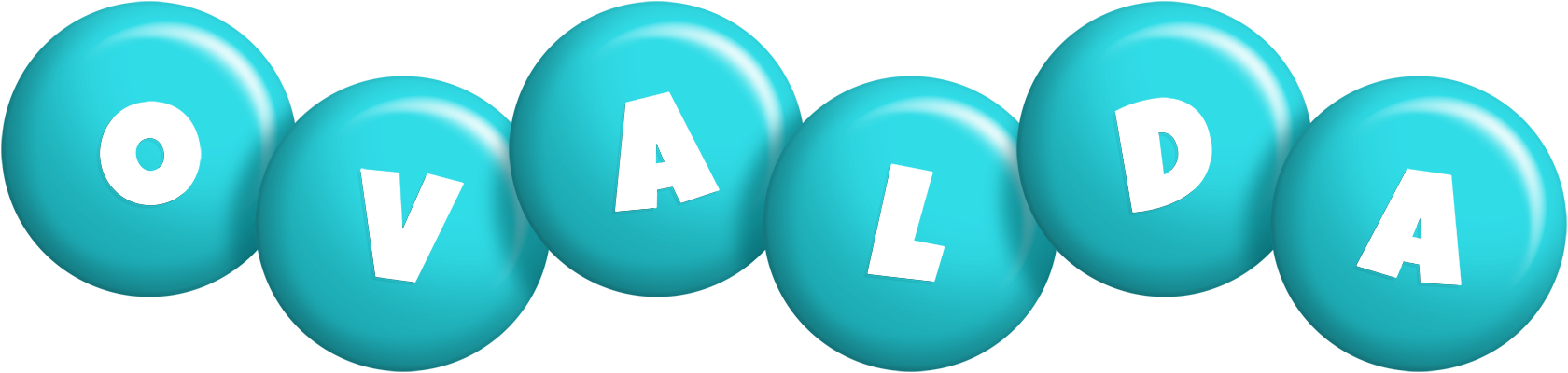 Ovalda candy-azur logo