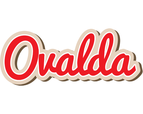 Ovalda chocolate logo