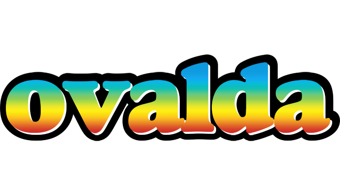Ovalda color logo