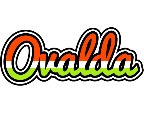 Ovalda exotic logo