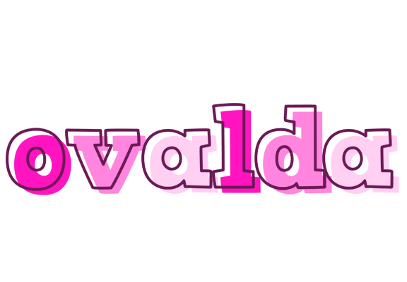Ovalda hello logo
