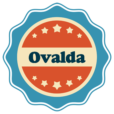 Ovalda labels logo