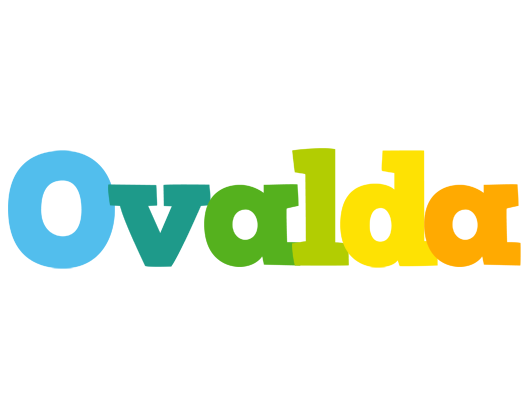 Ovalda rainbows logo