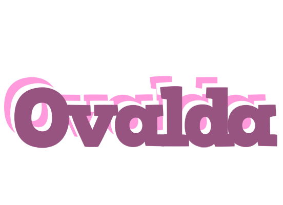 Ovalda relaxing logo