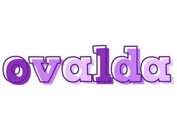 Ovalda sensual logo