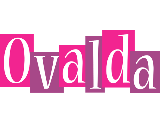 Ovalda whine logo