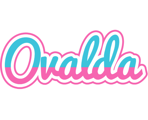 Ovalda woman logo