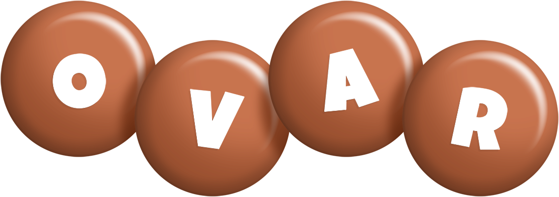 Ovar candy-brown logo
