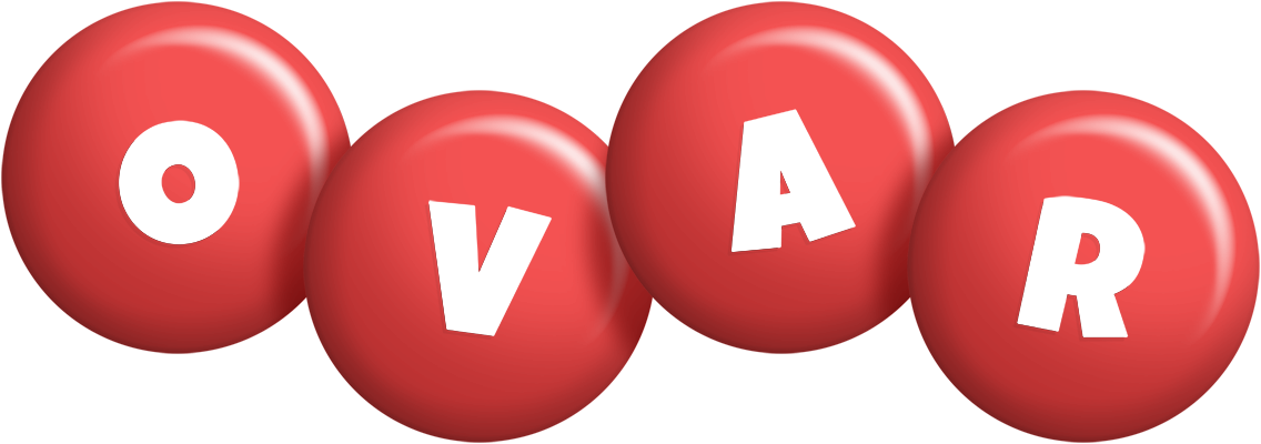 Ovar candy-red logo