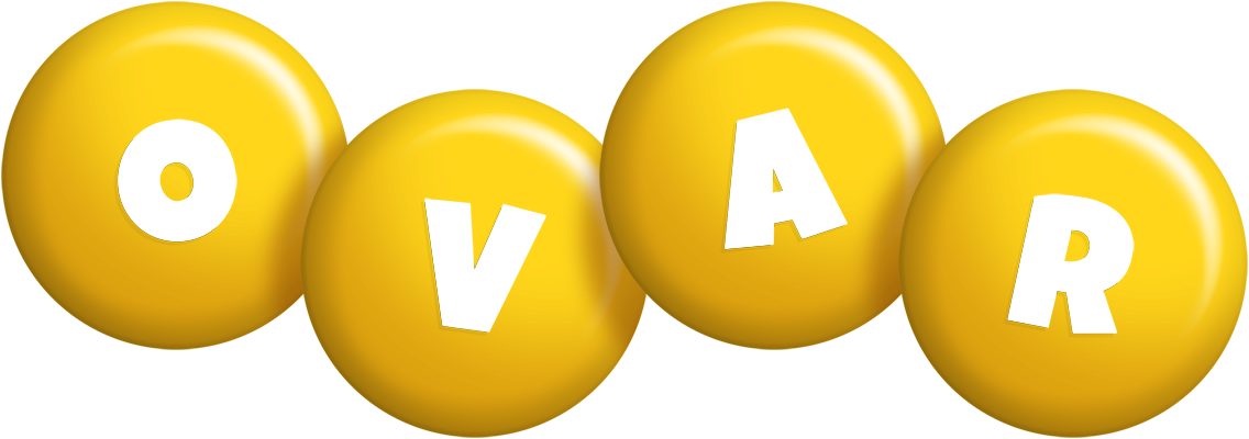 Ovar candy-yellow logo