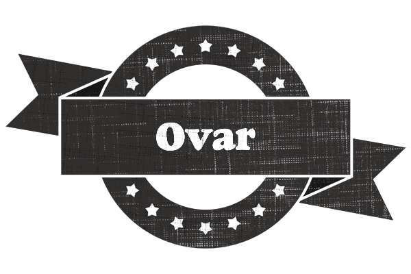 Ovar grunge logo