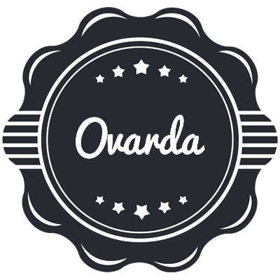 Ovarda badge logo