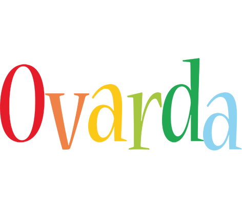 Ovarda birthday logo