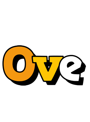 Ove cartoon logo