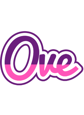 Ove cheerful logo