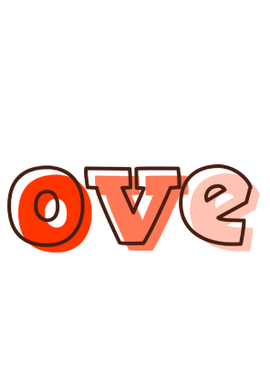 Ove paint logo