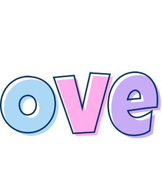 Ove pastel logo