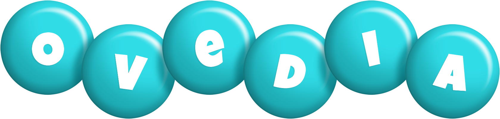 Ovedia candy-azur logo