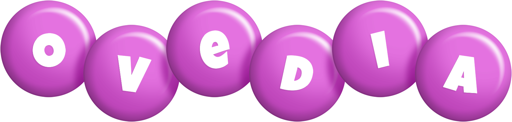 Ovedia candy-purple logo