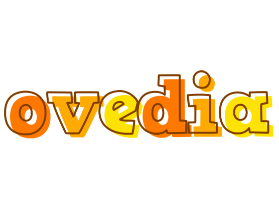 Ovedia desert logo