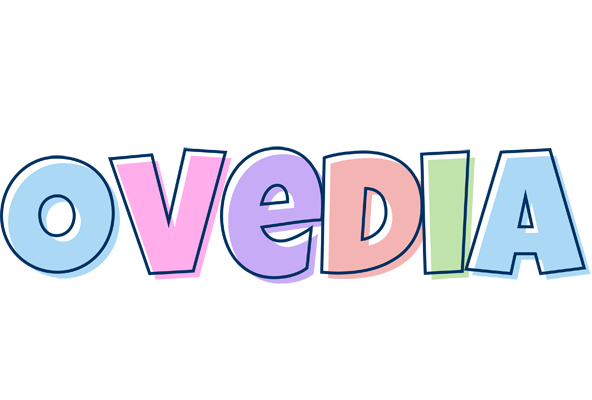 Ovedia pastel logo