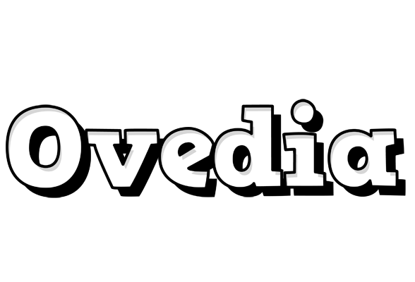 Ovedia snowing logo