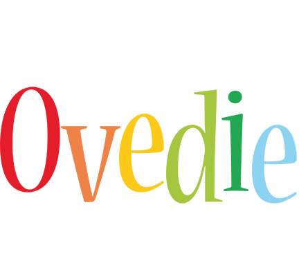 Ovedie birthday logo