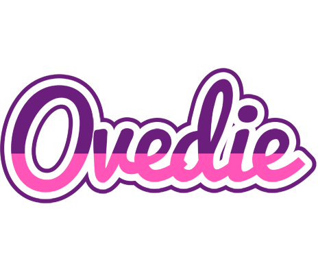 Ovedie cheerful logo