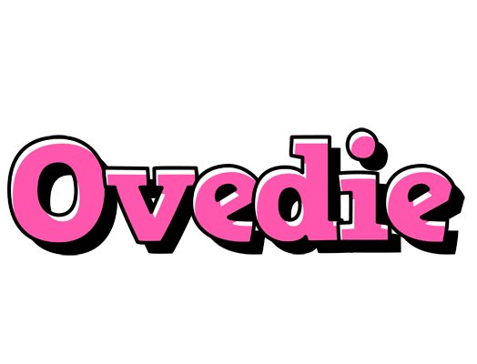 Ovedie girlish logo