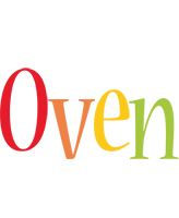 Oven birthday logo