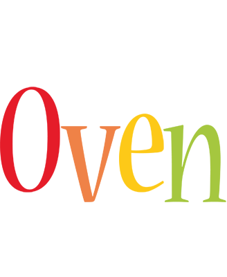 Oven birthday logo