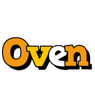 Oven cartoon logo