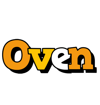 Oven cartoon logo