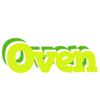 Oven citrus logo