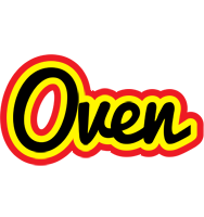 Oven flaming logo