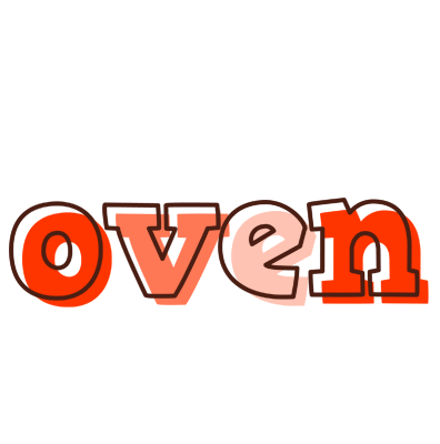 Oven paint logo