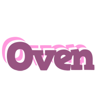 Oven relaxing logo