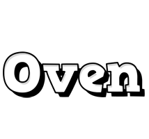 Oven snowing logo