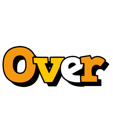 Over cartoon logo