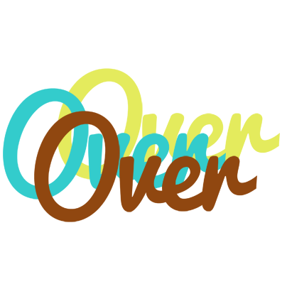 Over cupcake logo
