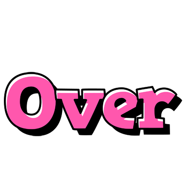 Over girlish logo