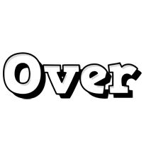 Over snowing logo