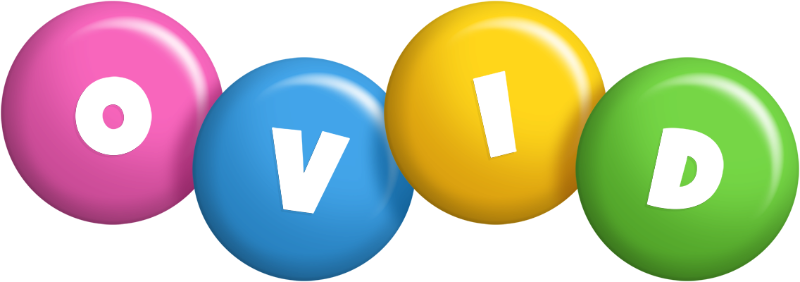 Ovid candy logo