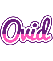 Ovid cheerful logo