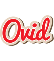 Ovid chocolate logo